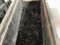 Würth 2.50kg rozetten zwart 4,8 in stapelbare bak - afbeelding 2 van  6