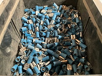 Würth 2.51kg vlakstekkerhuls blauw in stapelbare bak - afbeelding 1 van  5