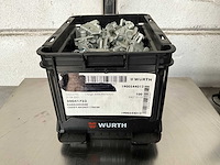Würth 2.64 kg bevestigingsklem/kabelhouder caddy in stapelbare bak - afbeelding 1 van  6