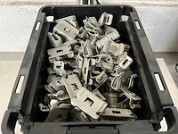 Würth 2.64 kg bevestigingsklem/kabelhouder caddy in stapelbare bak - afbeelding 3 van  6