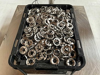 Würth 2,72kg clamp washer 9x1,9x18,4 in stapelbare bak - afbeelding 2 van  6