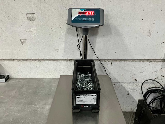 Würth 2.73 kg spaanplaatschroef verzonken kop 4 x 50 in stapelbare bak - afbeelding 2 van  5