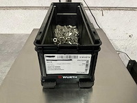 Würth 2.97 kg krimp-kabeloog m8x50,0 in stapelbare bak - afbeelding 1 van  5