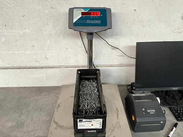 Würth 3.39 kg blindklinknagel platbolkop alu 4 x 20 in stapelbare bak - afbeelding 2 van  5