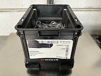 Würth 3.50 kg gegolfde veerring d10,5 in stapelbare bak - afbeelding 1 van  5