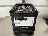 Würth 3.67 kg slangklem 16/27 in stapelbare bak - afbeelding 1 van  6