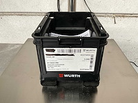 Würth 3.90 kg zeskant flensmoer m5 in stapelbare bak - afbeelding 1 van  5