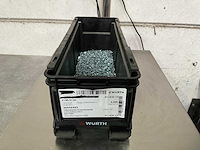 Würth 4,02 kg verzonken plaatschroef 3,5 x 13 in stapelbare bak - afbeelding 1 van  5
