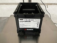 Würth 4.11 kg lage bolkopschroef met flens m8 x 16 in stapelbare bak - afbeelding 1 van  5