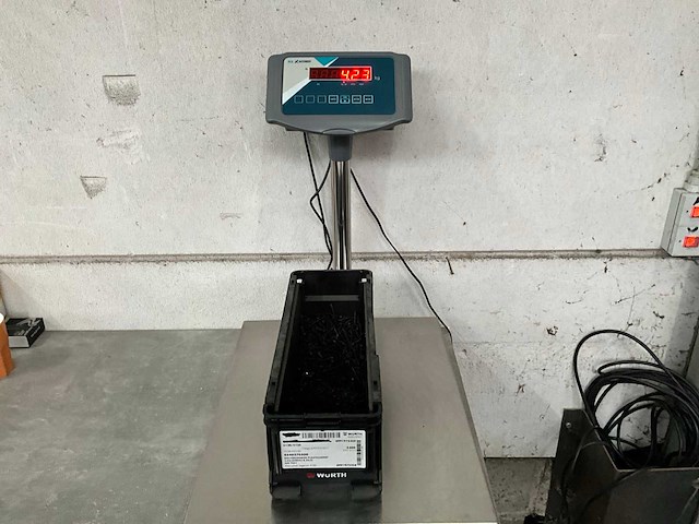 Würth 4.23 kg assorti schroeven zwart in stapelbare bak - afbeelding 2 van  7