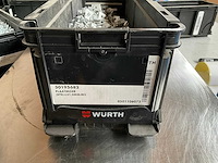 Würth 4.44kg plaatmoer l21,0mm-m5 in stapelbare bak - afbeelding 1 van  2