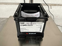 Würth 4.48 kg zeskanttapbout m8 x 20 in stapelbare bak - afbeelding 1 van  5