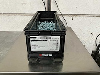 Würth 4.49 kg plaatschroef cilinderkop 4,2 x 38 in stapelbare bak - afbeelding 1 van  5