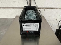 Würth 4.76 kg bolverzonken plaatschroef 3,5 x 50 in stapelbare bak - afbeelding 1 van  5