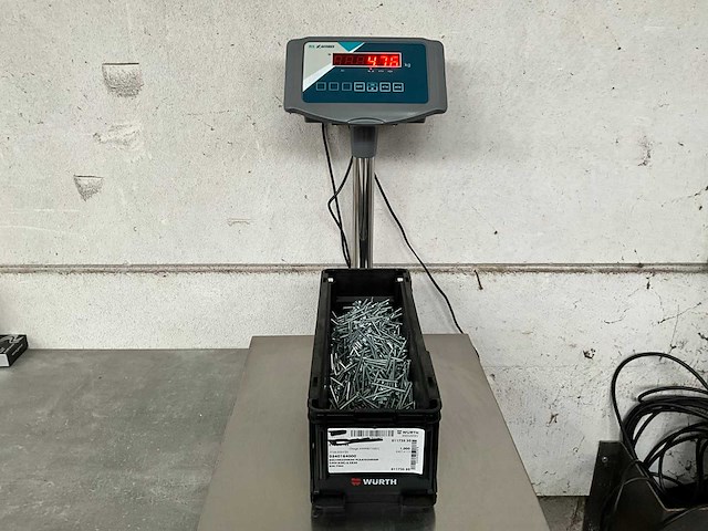 Würth 4.76 kg bolverzonken plaatschroef 3,5 x 50 in stapelbare bak - afbeelding 2 van  5