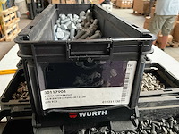 Würth 47.9kg diverse bevestigingsmaterialen in 4x stapelbare bak - afbeelding 7 van  12
