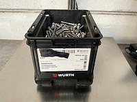 Würth 4.99 kg cilinderschroef m6x40 in stapelbare bak - afbeelding 1 van  5