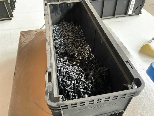 Würth 5.27kg assorti schroeven in stapelbare bak - afbeelding 5 van  7