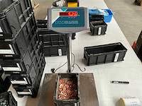 Würth 5.27kg koper afdichtring 10x17x1,5 in stapelbare bak - afbeelding 1 van  3
