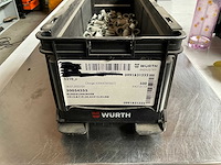 Würth 5.38kg blindklinkmoer m8 in stapelbare bak - afbeelding 2 van  5