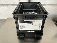 Würth 5.50 kg zeskant tapbout m8x16 in stapelbare bak - afbeelding 1 van  4