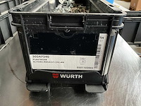 Würth 5.53kg plaatmoer m8 ford/renault in stapelbare bak - afbeelding 2 van  7