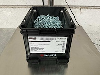 Würth 5.54 kg bolcilinderschroef m4 x 12 in stapelbare bak - afbeelding 1 van  5