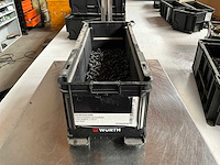 Würth 5.68kg pancilinderplaatschroef 3,5 x 25 in stapelbare bak - afbeelding 1 van  6