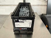Würth 5.72 kg zeskant flensbout m8x75 in stapelbare bak - afbeelding 1 van  5
