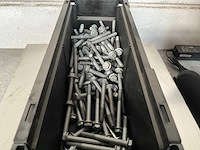 Würth 5.72 kg zeskant flensbout m8x75 in stapelbare bak - afbeelding 3 van  5