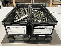 Würth 5,75kg bout-slangklem 37,5-45/9mm in stapelbare bak - afbeelding 2 van  6