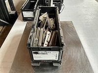 Würth 5.82kg klepbeslag rechts in stapelbare bak - afbeelding 1 van  4