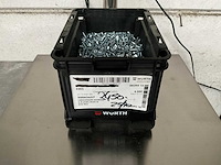Würth 6.06 kg verzonken schroef m4 x 16 in stapelbare bak - afbeelding 1 van  5