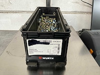 Würth 6.18 kg zelfborgmoer m10x1,25 in stapelbare bak - afbeelding 1 van  5