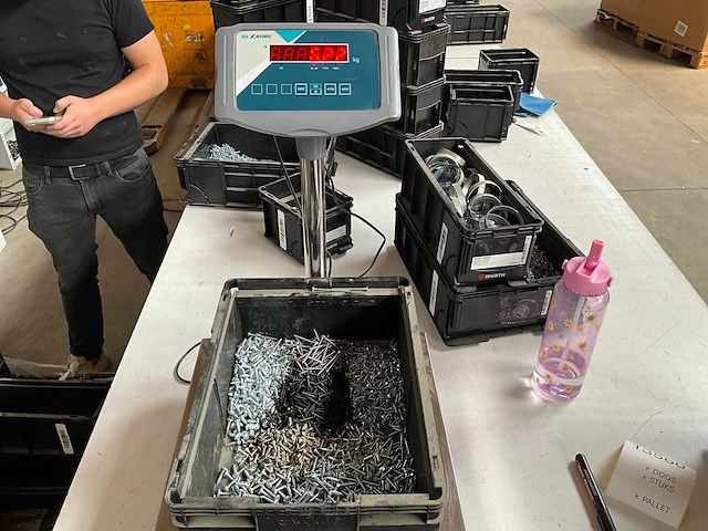 Würth 6.22kg assorti schroeven in stapelbare bak - afbeelding 5 van  7