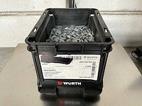 Würth 6.30 kg vlakke sluitring in stapelbare bak - afbeelding 1 van  5