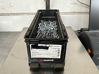 Würth 6.34 kg schroef zeskantkop met voldraad m6x60 in stapelbare bak - afbeelding 1 van  5