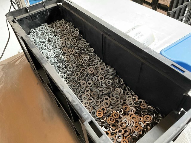 Würth 6.38kg assorti ringen in stapelbare bak - afbeelding 6 van  8