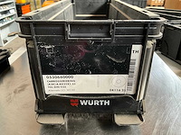 Würth 6.40kg carrosseriering 6,4 x 25 x 1,25 in stapelbare bak - afbeelding 2 van  6