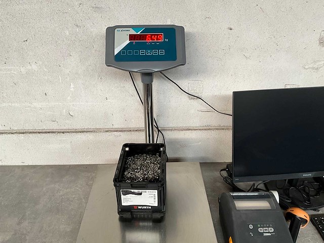 Würth 6.49 kg sluitring d6,4 in stapelbare bak - afbeelding 2 van  5