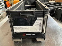 Würth 6.49kg verzonken plaatschroef 3,5 x 25 in stapelbare bak - afbeelding 2 van  6