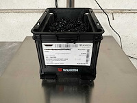 Würth 6.51 kg bolkopschroef met flens m5 x 8 in stapelbare bak - afbeelding 1 van  5