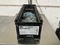 Würth 6.78 kg assorti diverse schroeven in stapelbare bak - afbeelding 1 van  7