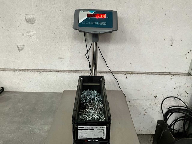 Würth 6.78 kg assorti diverse schroeven in stapelbare bak - afbeelding 2 van  7