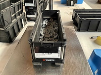 Würth 6.98kg ring grote buitendiameter d8,4 in stapelbare bak - afbeelding 1 van  6