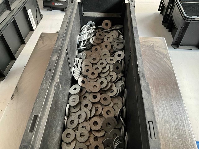Würth 6.98kg ring grote buitendiameter d8,4 in stapelbare bak - afbeelding 4 van  6