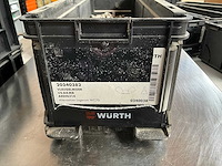 Würth 7.34kg vleugelmoer m8 in stapelbare bak - afbeelding 2 van  6