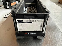 Würth 7.55kg zeskanttapbout m12x25 in stapelbare bak - afbeelding 4 van  6