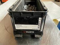 Würth 7.80kg zeskanttapbout m12x25 in stapelbare bak - afbeelding 1 van  3