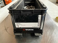Würth 7.83kg zeskanttapbout m12x25 in stapelbare bak - afbeelding 6 van  6